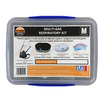STS Half Mask Multi-Gas Respiratory Kit