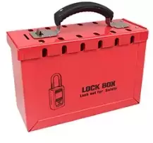 Lockout Box Red (230x150x95)